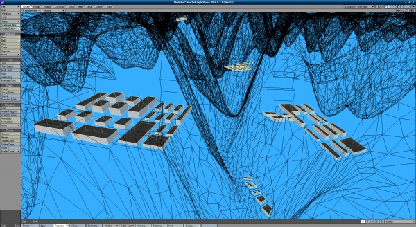 Creation of Volcanic Planet: Step 2